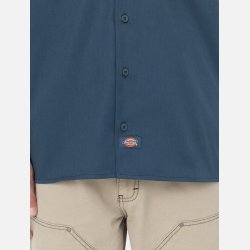 Dickies Relaxed Fit Workshirt kort�rmet Air Force Blue