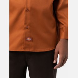 Dickies Relaxed Fit Workshirt langrmet Gingerbread