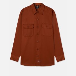 Dickies Relaxed Fit Workshirt langrmet Gingerbread