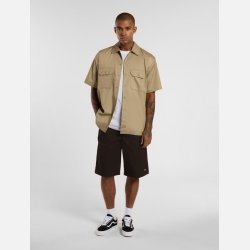 Dickies Multi Pocket loose shorts Dark Brown