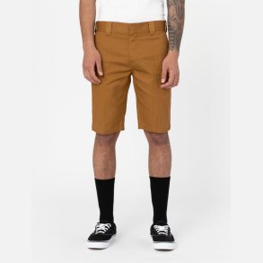  Dickies slim fit shorts Brown Duck