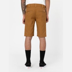  Dickies slim fit shorts Brown Duck