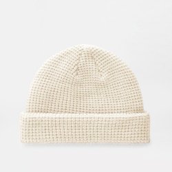 Dickies Woodworth Waffle Beanie Ecru