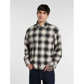 Dickies Gulfport flannel skjorte Black