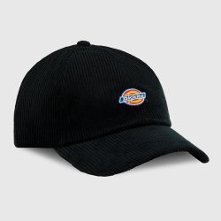 Dickies Hardwick Cord Baseball Cap Black