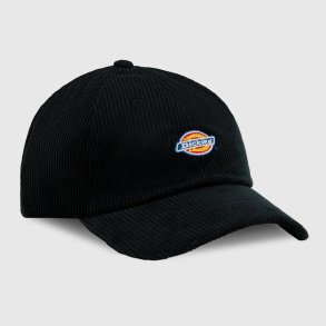 Dickies Hardwick Cord Baseball Cap Black
