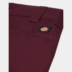 Dickies 873 Slim Straight Workpant Maroon