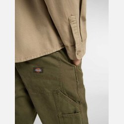 Dickies Canvas skjorte langrmet Khaki