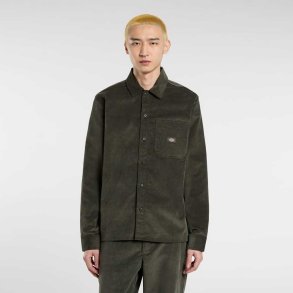 Dickies mrkegrn fljlsskjorte