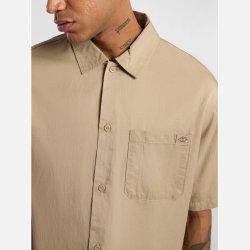 Dickies Lynville Workshirt kort�rmet Khaki