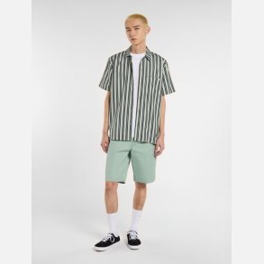 Dickies Workshirt kortrmet Multi Stripe Iceberg