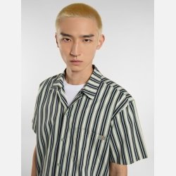 Dickies Workshirt kort�rmet Multi Stripe Iceberg