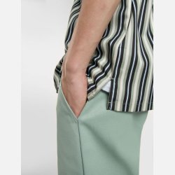 Dickies Workshirt kort�rmet Multi Stripe Iceberg