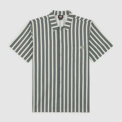Dickies Workshirt kort�rmet Multi Stripe Iceberg