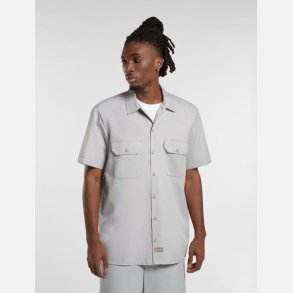 Dickies Relaxed Fit Workshirt kortrmet Ultimate Grey