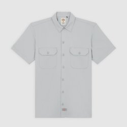 Dickies Relaxed Fit Workshirt kort�rmet Ultimate Grey