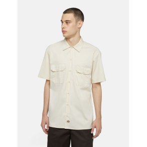 Dickies Relaxed Fit Workshirt kort�rmet Whitecap Grey