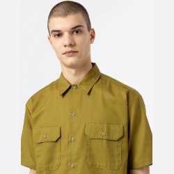 Dickies Relaxed Fit Workshirt kort�rmet Green Moss