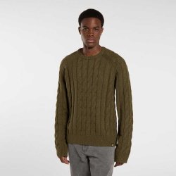 Dickies Vanleer kabelstrikket sweater Military Green