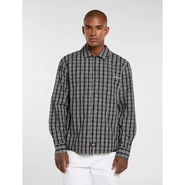 Dickies Wellsville lang�rmet skjorte Black