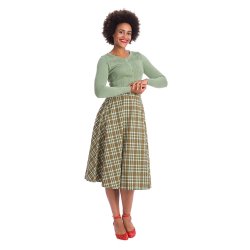 Flower Power Cardigan grn