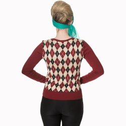 Forever Dreaming cardigan Burgundy