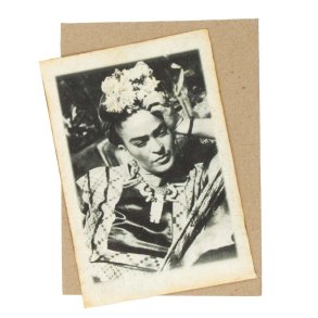 Mexicansk Postkort Frida Kahlo foto