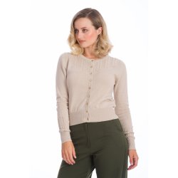 Gosh Girl Cardigan i beige