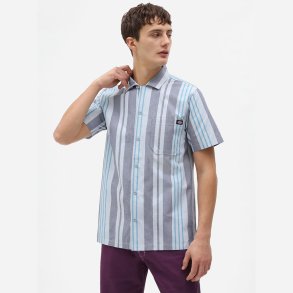 Dickies City Grove Fog Blue Skjorte