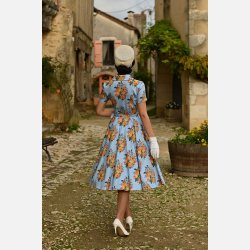 Hearts Hallie 1950'er skjortekjole