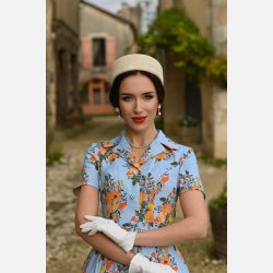 Hearts Hallie 1950'er skjortekjole