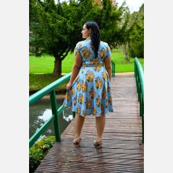 Hearts Hallie 1950'er skjortekjole