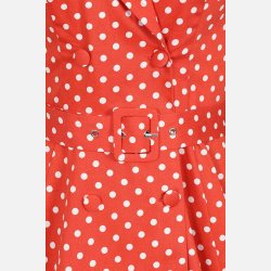 Hearts Hannah 1950'er polkadot skjortekjole