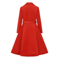 Hearts Imogen Swing Coat orange