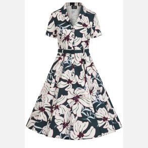 Hearts Quinn Floral 1950'er skjortekjole