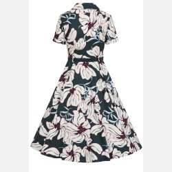 Hearts Quinn Floral 1950'er skjortekjole