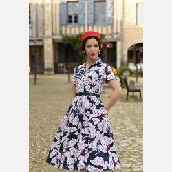 Hearts Quinn Floral 1950'er skjortekjole