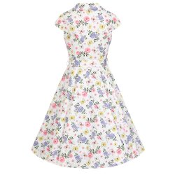 Hearts Zoey Floral 50er swingkjole