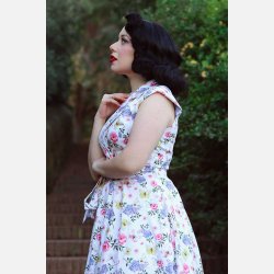 Hearts Zoey Floral 50er swingkjole