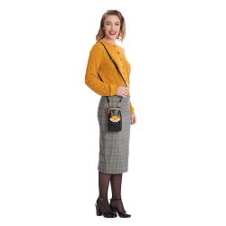 Hearts Charm Cardigan sennepsgul 