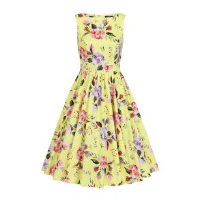 Hearts Josie blomster 1950er swingkjole