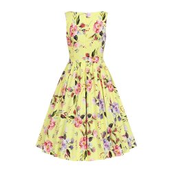 Hearts Josie blomster 1950er swingkjole