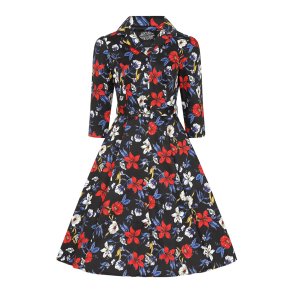 Hearts Milly Floral 1950'er skjortekjole