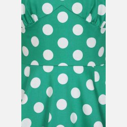 Hearts Nina grn prikket 1950'er swingkjole