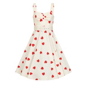 Hearts Sweetheart 50er swingkjole