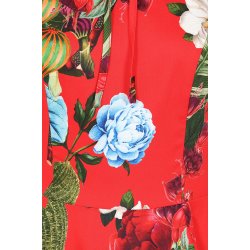 Hearts Tropical Blossom 50er swingkjole