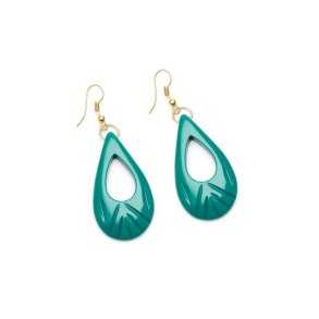 Splendette Jade Green Fakelite Drop reringe