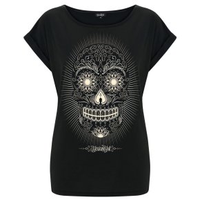 Mexican Mob Calavera De Azucar kvinde t-shirt