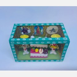 Mexicansk diorama alter