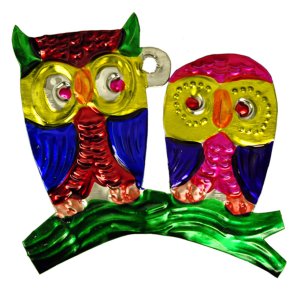 Mexicansk julepynt 2 ugler